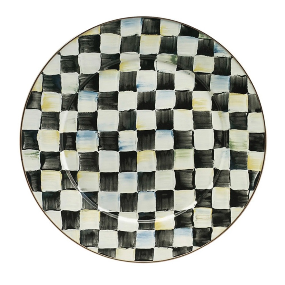 MacKenzie-Childs Courtly Check Serving Platter